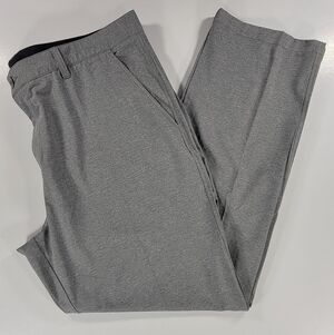Johnston Murphy Pants Mens 38x30 Short Gray XC4 Comfort Performance Golf Stretch